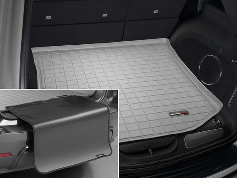 WeatherTech 2021+ Chevrolet TrailBlazer Cargo With Bumper Protector - Grey - 421369SK