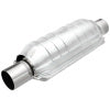 MagnaFlow Catalytic Converter 2 in Inlet 2 in Outlet 11 in Length SS - 418004
