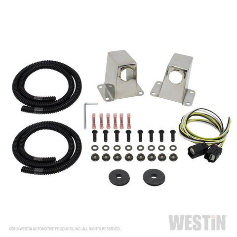 Westin 2014-2018 Chevrolet/GMC Truck/SUV Sensor Relocator - Polished - 45-0000S