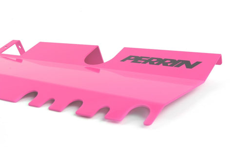 PERRIN 15-21 Subaru WRX/STI Radiator Shroud (Without OEM Intake Scoop) - Hyper Pink - PSP-ENG-512-2HP