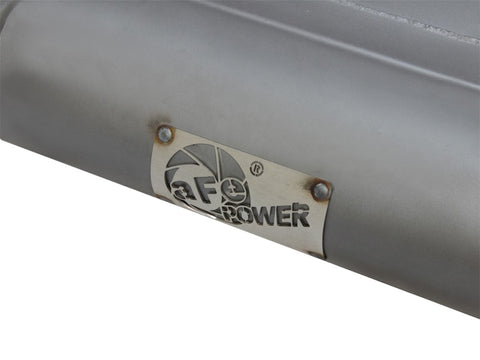 aFe Scorpion Exhaust System Axle Back Aluminized Hi-Tuck 07-17 Jeep Wrangler JK V6 3.6/3.8L - 49-08046