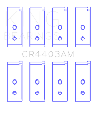 King Austin/MG B-Series (Size Standard) Connecting Rod Bearing Set - CR4403AM