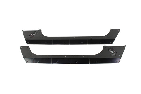 Fishbone Offroad 07-18 Jeep Wrangler JK 2 Door Rocker Guards Scale Armor - FB23054