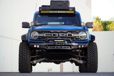 DV8 Offroad 21-23 Ford Bronco Spec Series Front Bumper - FBBR-05