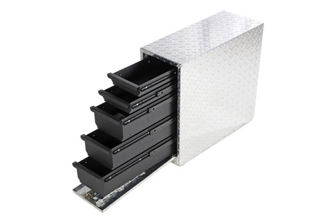 Dee Zee Universal Tool Box - Wheel Well Box With Drawers (Aluminum) - DZ95DA