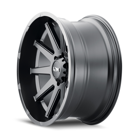 ION Type 143 20x9 / 8x165.1 BP / 0mm Offset / 125.2mm Hub Matte Black Wheel - 143-2981MB