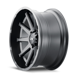 ION Type 143 18x9 / 8x170 BP / 18mm Offset / 125.2mm Hub Matte Black Wheel - 143-8970MB18