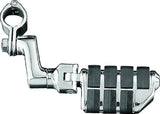 Kuryakyn Dually ISO Offset Highway Pegs With 1-1/4inch Clamp Chrome (Pair) - 7993