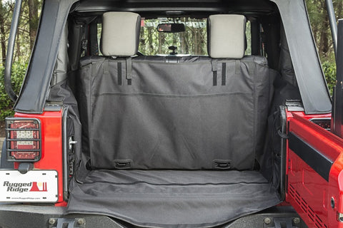 Rugged Ridge C3 Cargo Cover W/O Subwoofer 07-18 Jeep Wrangler JK 2 Door - 13260.03