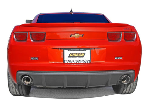 Gibson 2010 Chevrolet Camaro SS 6.2L 2.25in Cat-Back Dual Exhaust - Aluminized - 320002