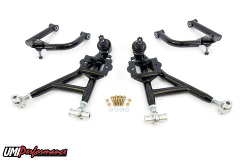 UMI Performance 93-02 GM F-Body Front A-Arm Kit Adjustable Lower Budget Drag - 230011-B