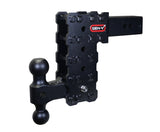 Gen-Y Phantom-X 2.5in Solid Shank 7.5in Drop 1.6K TW 16K Hitch w/GH-051 (No Flat Towing) - GH-2414X
