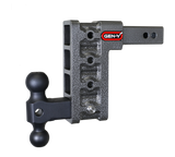 Gen-Y Mega Duty 2in Shank 7.5in Drop 1.5K TW 10K Hitch w/GH-031 Dual-Ball - GH-314