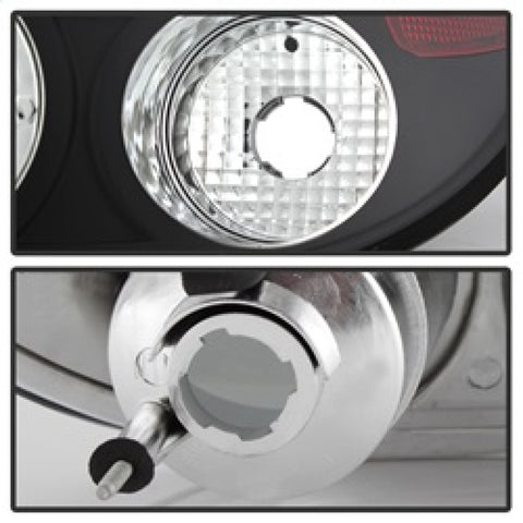 Spyder Hyundai Tiburon 03-05 Euro Style Tail Lights Black ALT-YD-HYT03-BK - 5005434