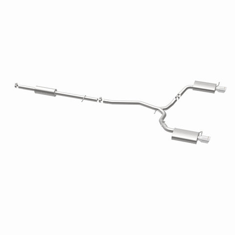MagnaFlow 11-13 Ford Explorer V6 3.5L SS Catback Exhaust Dual Split Rear Exit w/ 3.5in SS Tips - 15467