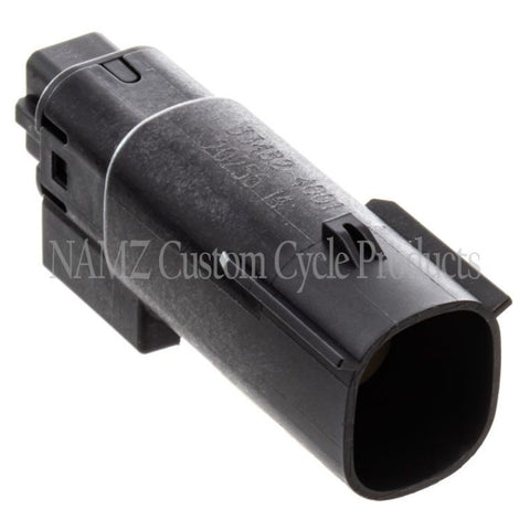 NAMZ 07-23 V-Twin XL 1200 & 883 Models Molex MX-150 4-Position Male Connector - Blk (HD 72175-07BK) - NM-33482-4001