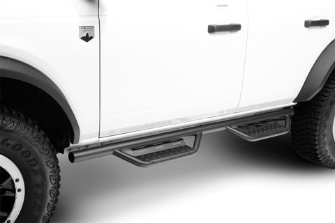 N-Fab 21-22 Ford Bronco 4 Door SRW RS Nerf Step - Full Length - 2in - Tex. Black - 321417212