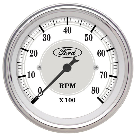 Autometer 3 1/8in In-Dash 8000 RPM Incandescent Flood Lit Tachometer - 880088