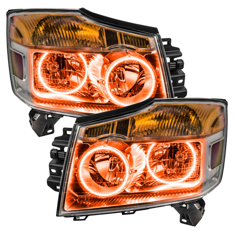 Oracle Nissan Titan 04-07 Halo Kit - ColorSHIFT w/ 2.0 Controller - 2674-333