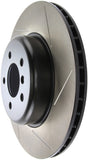 StopTech Sport 14-15 BMW 435i Rear Left Slotted Brake Rotor - 126.34147SL