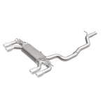 MagnaFlow Sys C/B 2015-2017 Volkswagen Golf R 3in Polished SS Quad Tip Split Rear Exit - 19165