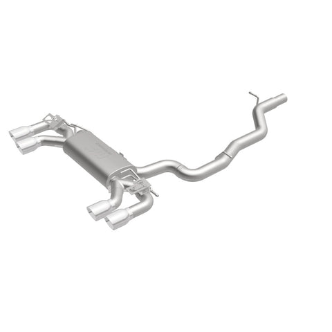 MagnaFlow Sys C/B 2015-2017 Volkswagen Golf R 3in Polished SS Quad Tip Split Rear Exit - 19165