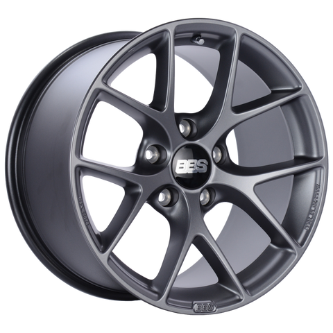 BBS SR 18x10 5x130 ET41 CB71.6 Satin Grey Wheel - SR021SG