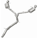 MagnaFlow 18-19 Audi A5 Dual Exit Polished Stainless CatBack Exhaust - 3in Main Piping Diameter - 19390