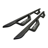 Westin 14-18 Chevrolet Silverado/GMC Sierra Crew Cab Outlaw Nerf Step Bars (Excl. Diesel) -Text. Blk - 20-13725