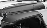 Bushwacker 18-22 Jeep Wrangler 2/4dr / 20-22 Jeep Gladiator Trail Armor Hood Armor (3pc) - Tex. Blk - 14131