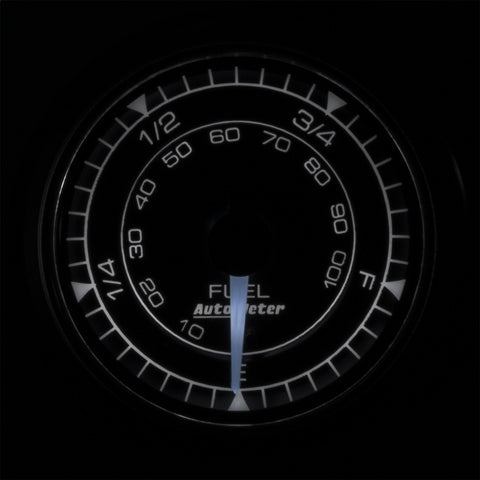 Autometer Chrono 2-1/16in 0-280 Ohm Programmable Fuel Level Gauge - 8110