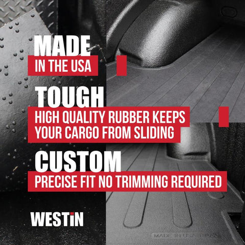 Westin 2002-2018 Dodge/Ram 1500/2500 (6.5ft bed) Truck Bed Mat - Black - 50-6195