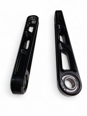 Elektric Offroad 2024+ Can Am Maverick R Front Sway Bar Links Anodized Black - RVSPA0003-B