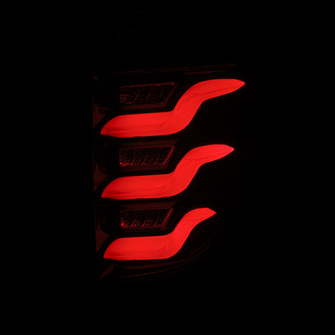 AlphaRex 11-15 Ford Explorer PRO-Series LED Tail Lights Jet Black - 660010