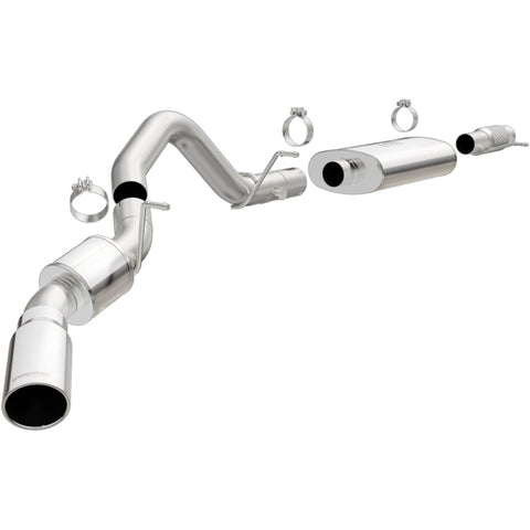 MagnaFlow MF Series SS Cat-Back Exhaust Single Passenger Side Rear Exit 2015 Cadillac Escalade - 19177