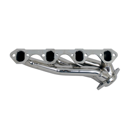 BBK 87-95 Ford F150 Truck 5.0 302 Shorty Unequal Length Exhaust Headers - 1-5/8 Silver Ceramic - 35100