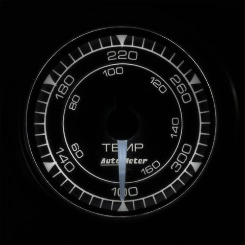 Autometer Chrono 2-1/16in 140-380 Degree Digital Stepper Motor Temperature Gauge - 8140