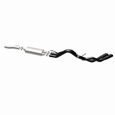 MagnaFlow SYS Cat-Back 10-14 Ford Raptor 6.2L V8 2.5/3in Black Dual Same Side Exit Rear 3.5 Tips - 15366