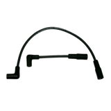 Moroso 99-15 Harley-Davidson FXD/FXDWG Suppression Core Wire Set - Black - 27166
