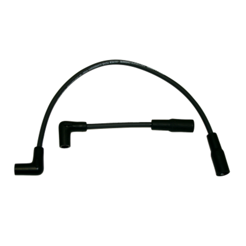 Moroso 99-15 Harley-Davidson FXD/FXDWG Suppression Core Wire Set - Black - 27166