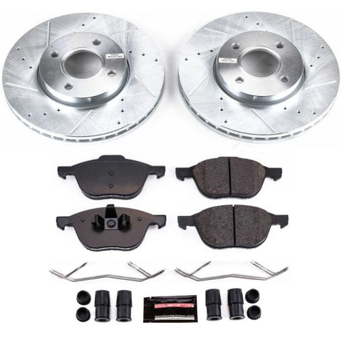Power Stop 05-07 Ford Focus Front Z23 Evolution Sport Brake Kit - K1377