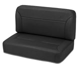 Bestop Back Seat - 55-83 Jeep Cj5 Rear Trailmax II Fixed (All Vinyl Black Denim) - 39437-15