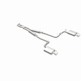 MagnaFlow 10-12 Cadillac CTS V6 3.0L (Exc AWD) Dual Split Rear Exit Stainless Cat Back Perf Exhaust - 15136