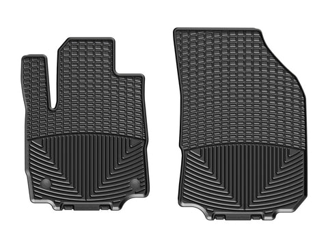 WeatherTech 2018+ Chevrolet Equinox Front Rubber Mats - Black - W424