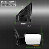 xTune Ford F150 07-14 Power Heated Amber LED Signal OE Mirror Right MIR-03349EH-P-R - 9935343
