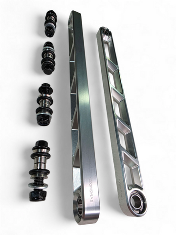 Elektric Offroad 2024+ Can Am Maverick R Rear Sway Bar Links Anodized Clear - RVSPA0004-C