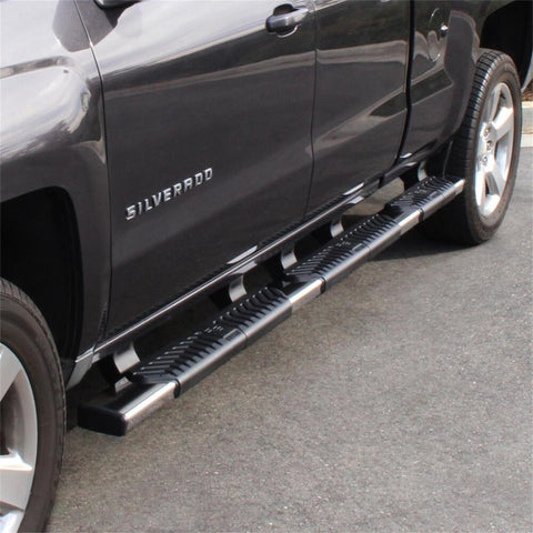 Westin 07-18 Chevrolet Silverado 1500 CC 6.5ft Bed R5 M-Series W2W Nerf Step Bars - Blk - 28-534575