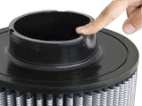 aFe Magnum FLOW Universal Air Filter w/ Pro DRY S Media 4 F x 8-1/2in B x 8-1/2in T x 11in H - 21-90097