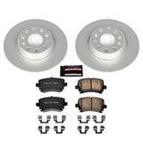 Power Stop 06-09 Audi A3 Rear Z23 Evolution Sport Coated Brake Kit - CRK2261