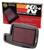 K&N Arctic Cat 12.813in O/S L x 7.5in O/S W x .875in H Replacement Air Filter - AC-4004